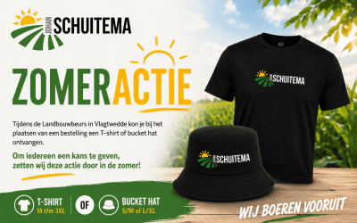 ZOMERACTIE T-shirt | BUCKET HAT